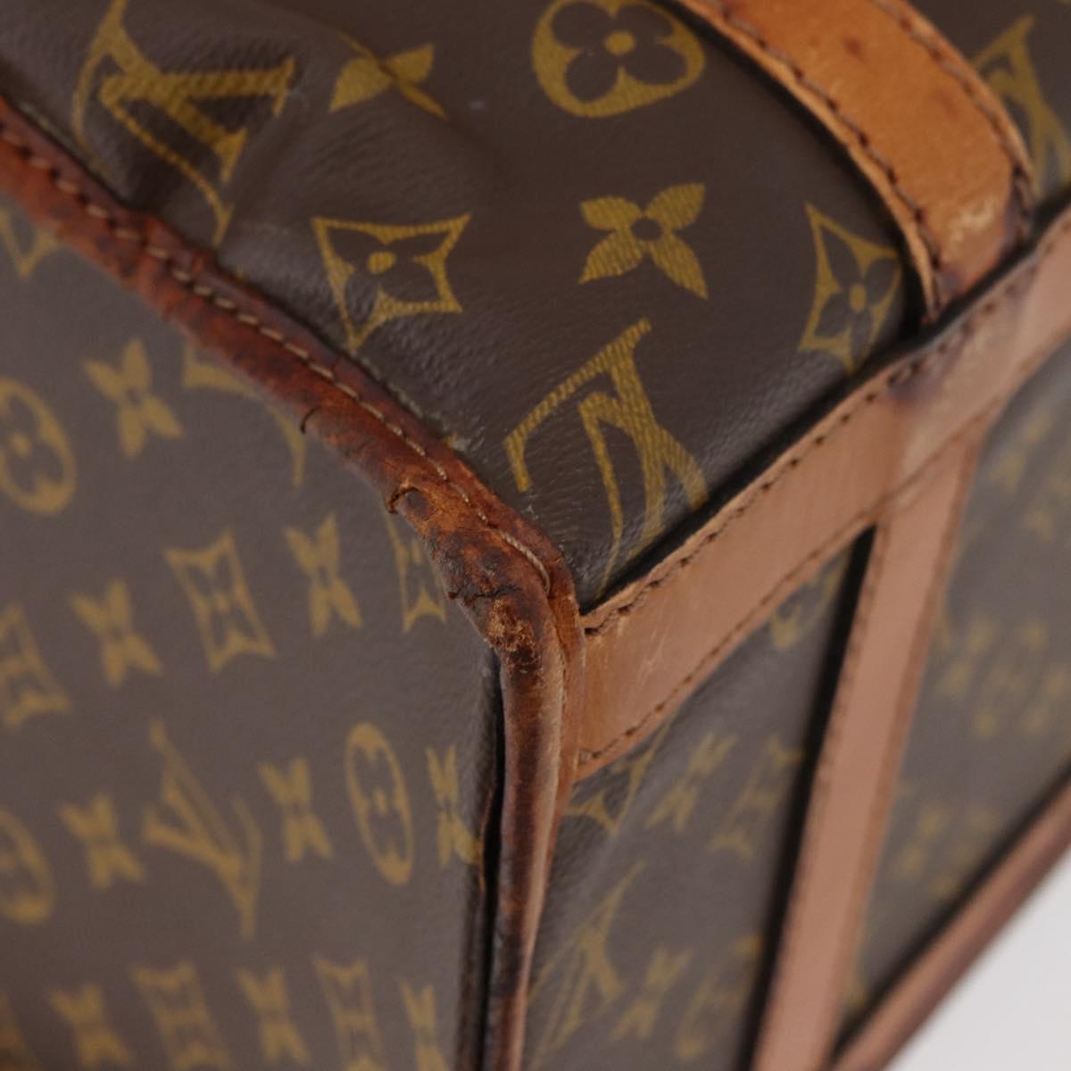 LOUIS VUITTON Monogram Sac Shan 40 Boston Bag M42024 LV Auth am4746