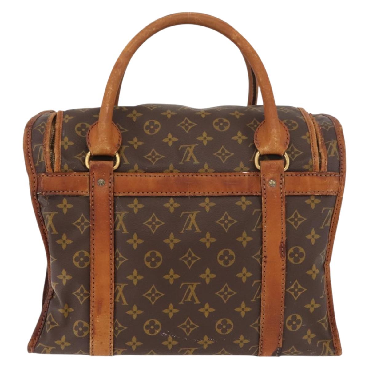 LOUIS VUITTON Monogram Sac Shan 40 Boston Bag M42024 LV Auth am4746