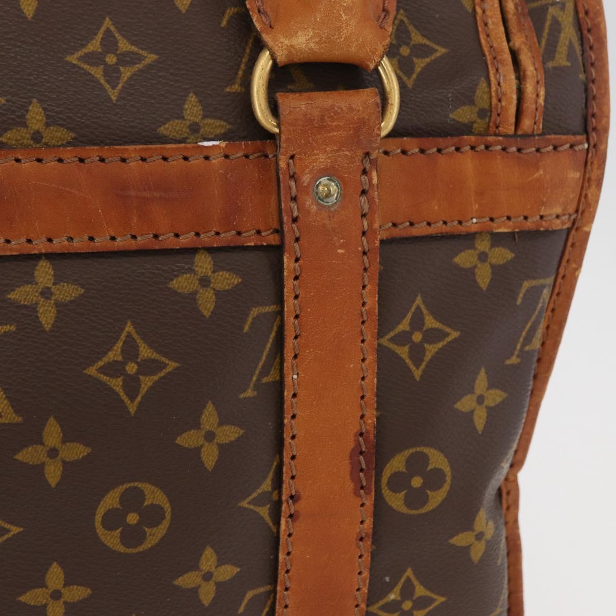 LOUIS VUITTON Monogram Sac Shan 40 Boston Bag M42024 LV Auth am4746