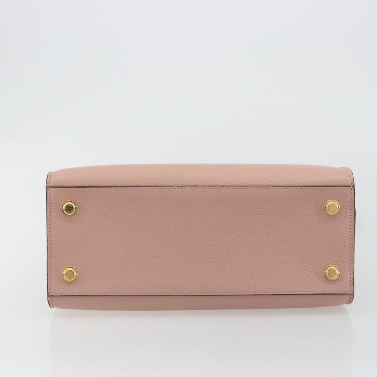 LOUIS VUITTON City Steamer MM Hand Bag Leather 2way Pink M53019 LV Auth am479b