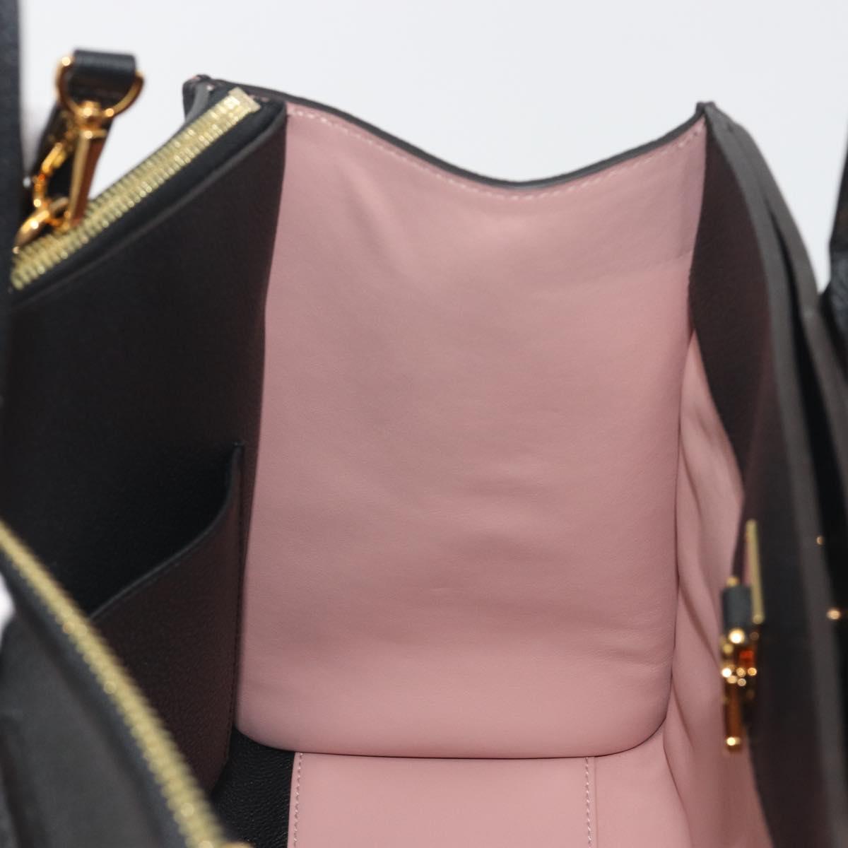 LOUIS VUITTON City Steamer MM Hand Bag Leather 2way Pink M53019 LV Auth am479b