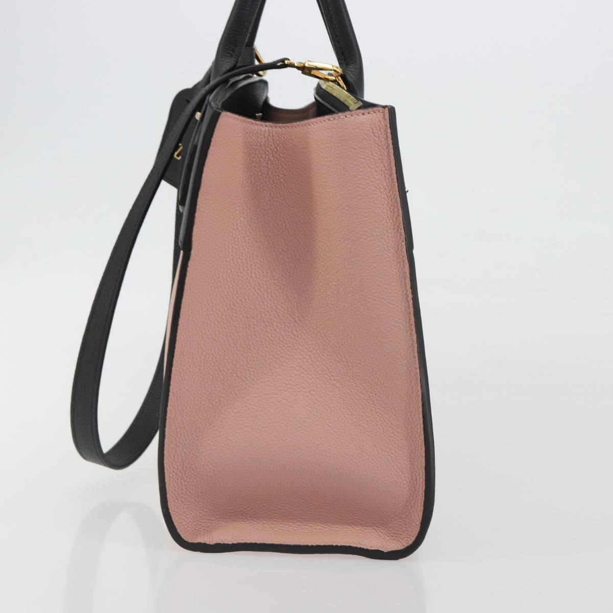 LOUIS VUITTON City Steamer MM Hand Bag Leather 2way Pink M53019 LV Auth am479b