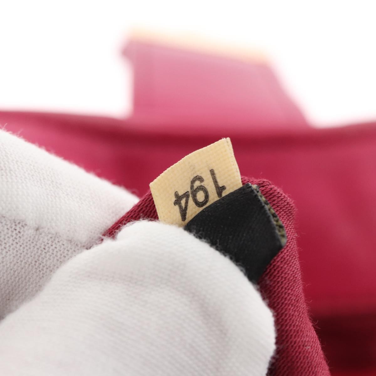 Miu Miu Hand Bag Leather Pink Gold Auth am4820