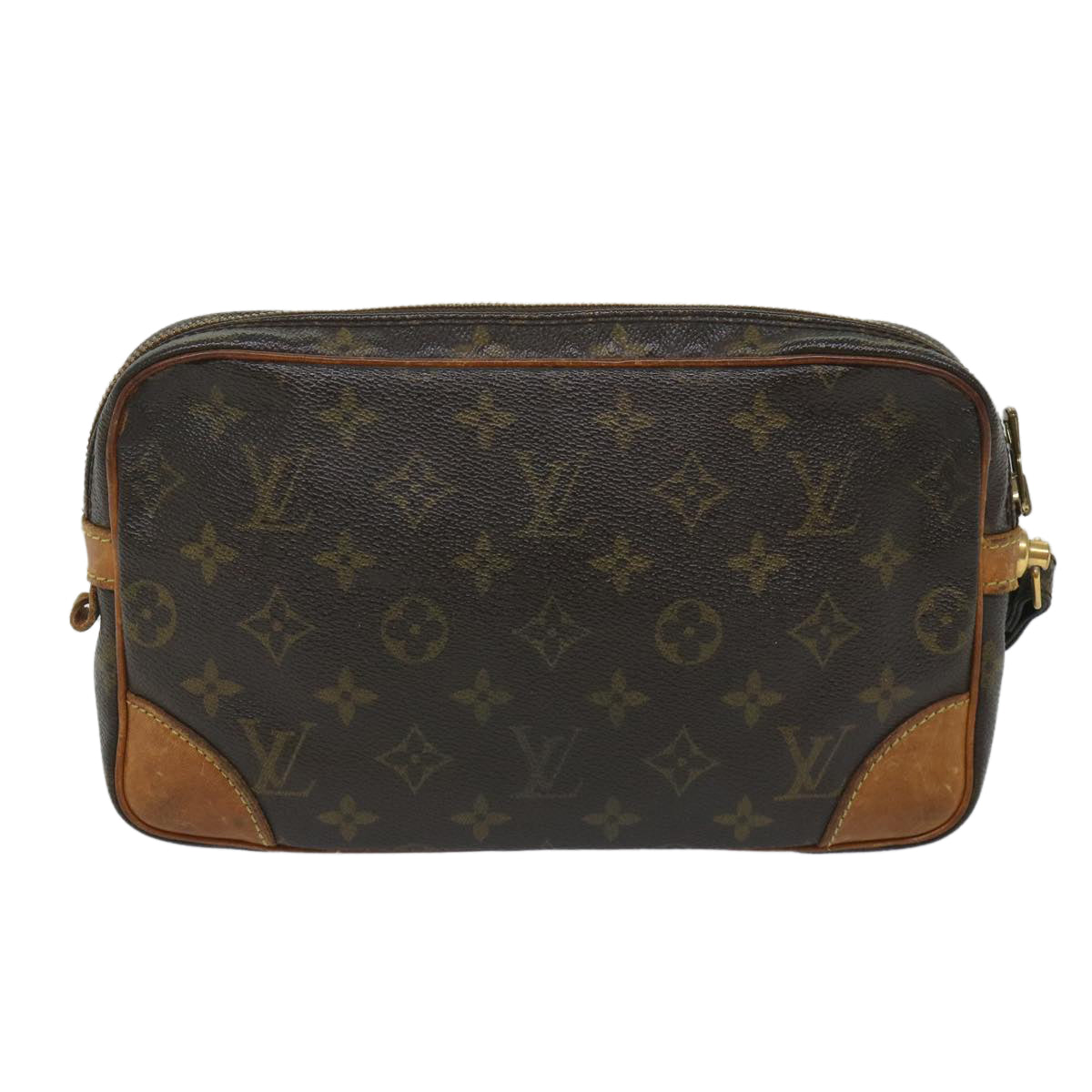 LOUIS VUITTON Monogram Marly Dragonne GM Clutch Bag M51825 LV Auth am5083
