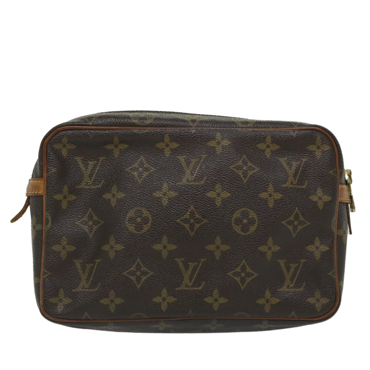 LOUIS VUITTON Monogram Compiegne 23 Clutch Bag M51847 LV Auth am5110