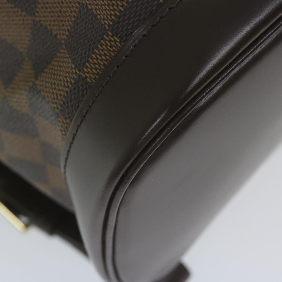 LOUIS VUITTON Damier Ebene Montsouris GM Backpack N51139 LV Auth am5291SAV