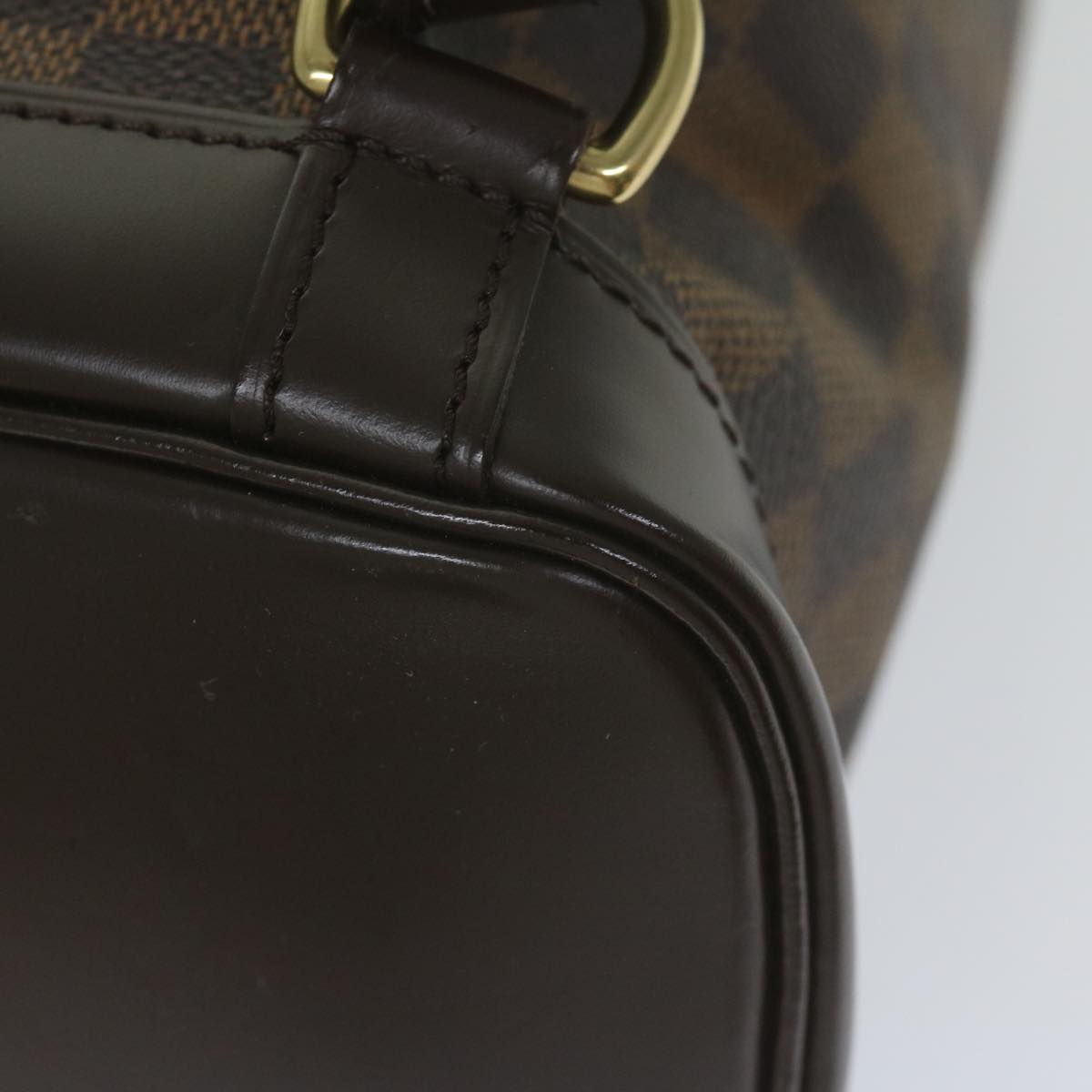 LOUIS VUITTON Damier Ebene Montsouris GM Backpack N51139 LV Auth am5291SAV