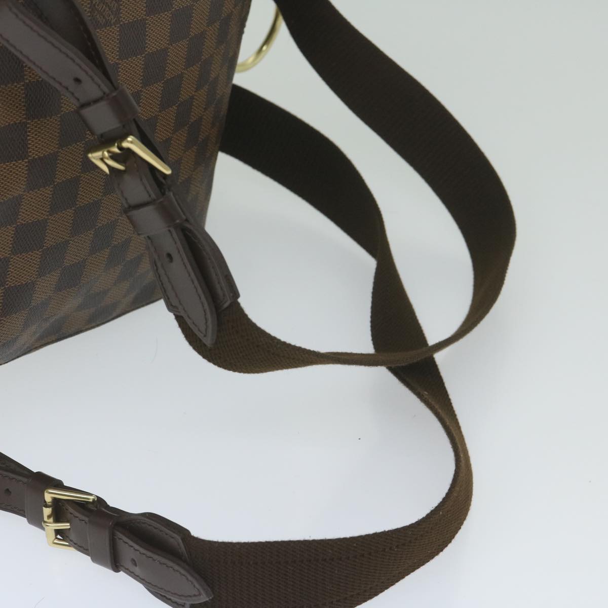 LOUIS VUITTON Damier Ebene Montsouris GM Backpack N51139 LV Auth am5291SAV