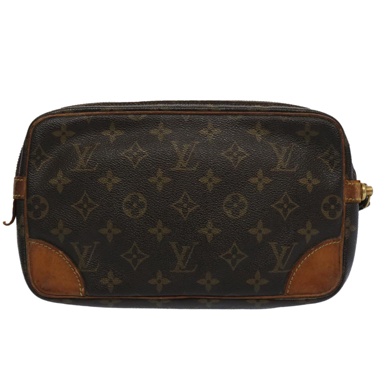 LOUIS VUITTON Monogram Marly Dragonne GM Clutch Bag M51825 LV Auth am5370