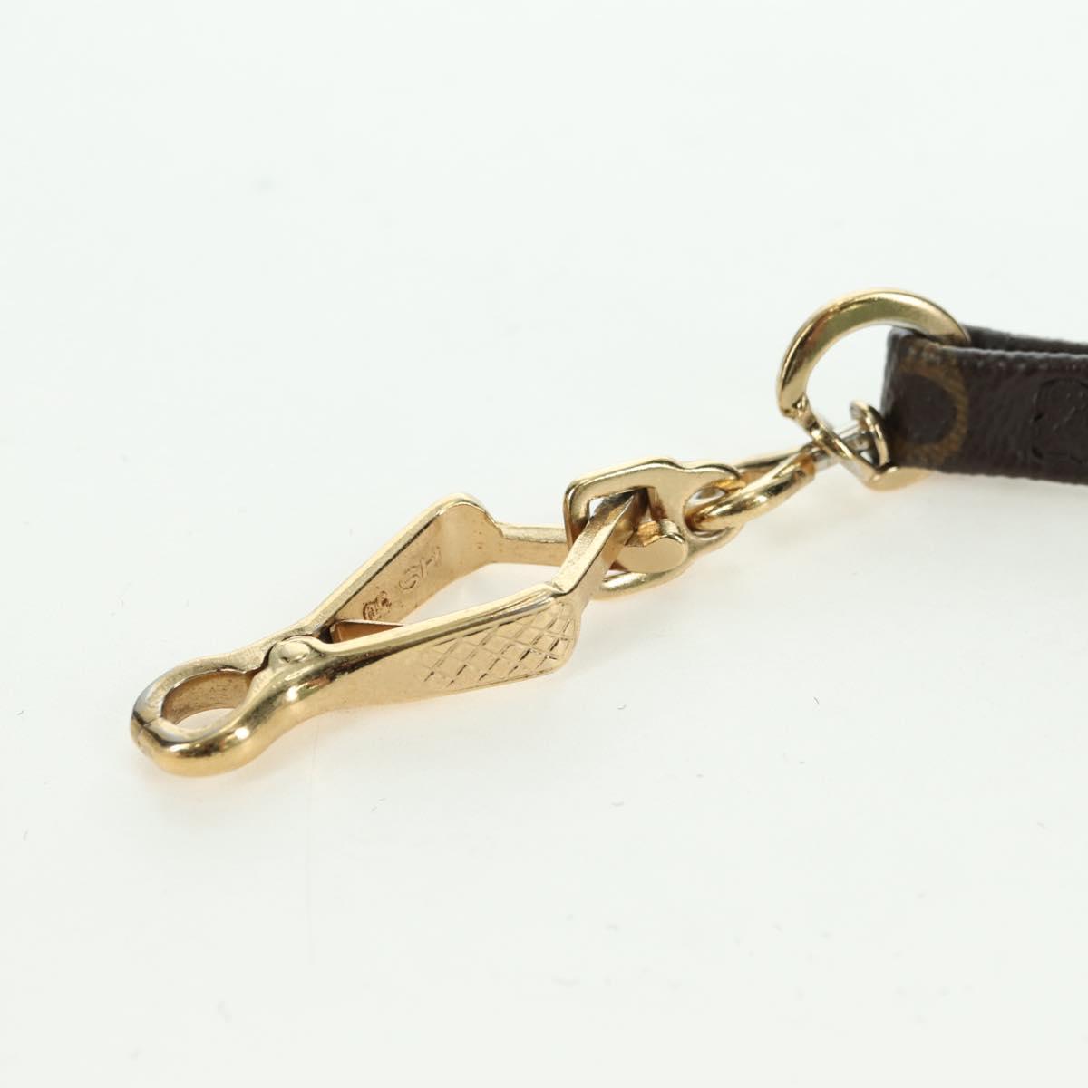 LOUIS VUITTON Monogram Less Baxter MM Dog Leash M58056 LV Auth am5613