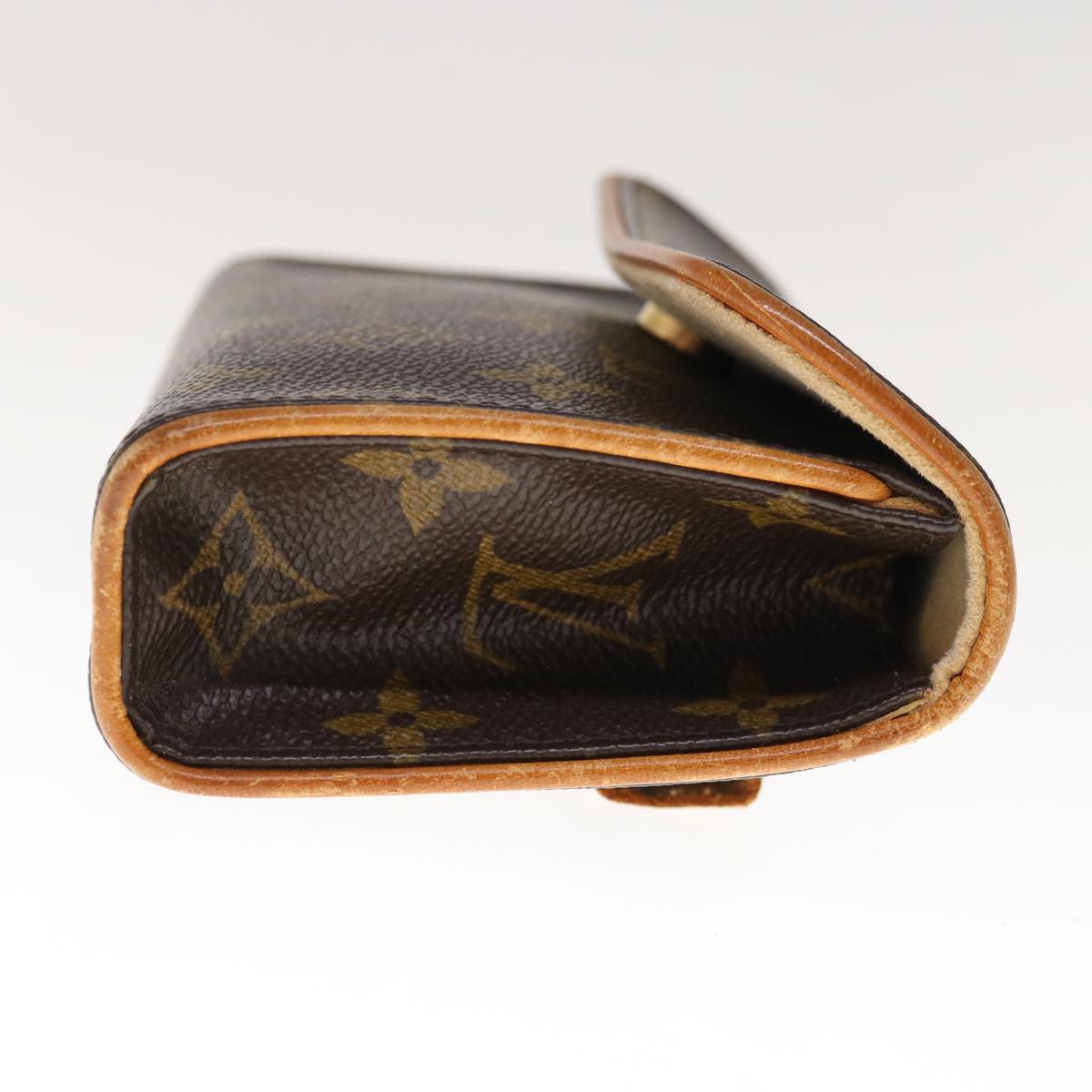 LOUIS VUITTON Monogram Pochette Florentine Waist bag M51855 LV Auth am5655