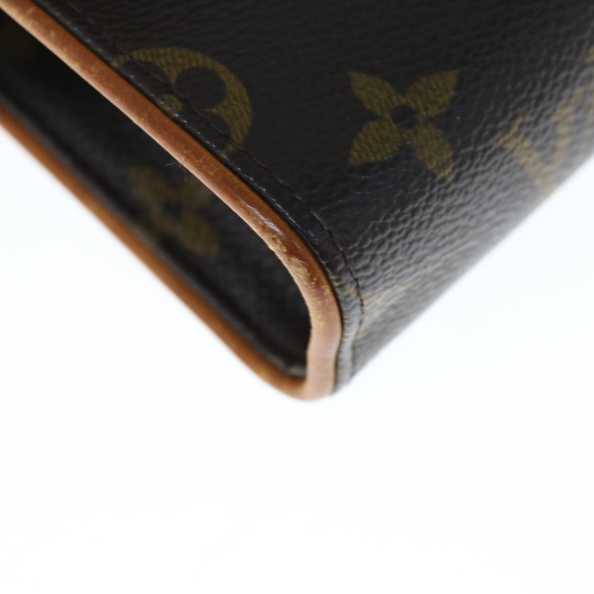 LOUIS VUITTON Monogram Pochette Florentine Waist bag M51855 LV Auth am5655