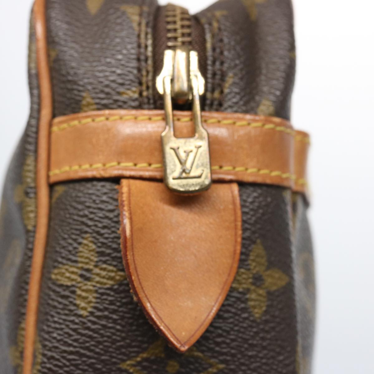LOUIS VUITTON Monogram Compiegne 28 Clutch Bag M51845 LV Auth am5681