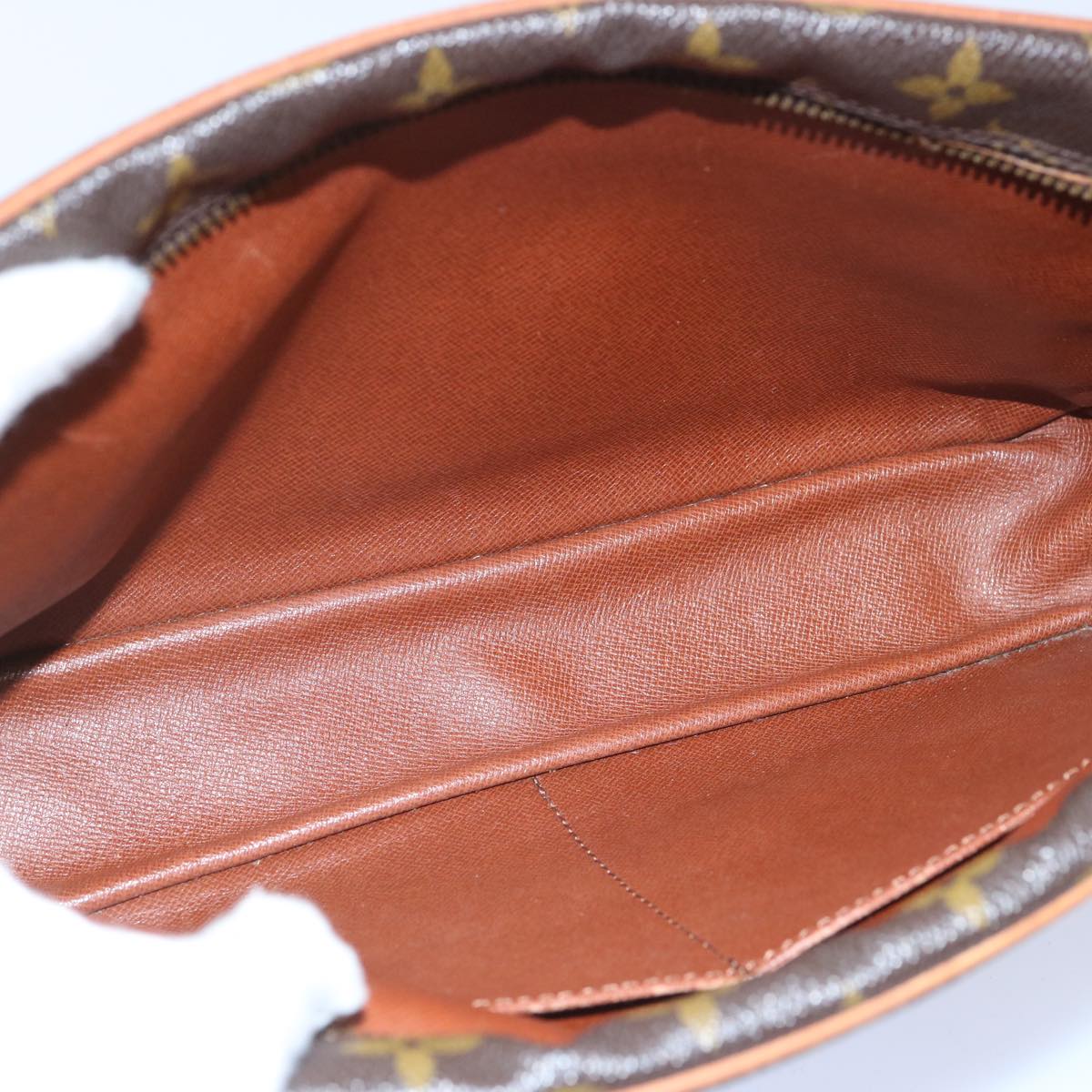 LOUIS VUITTON Monogram Compiegne 28 Clutch Bag M51845 LV Auth am5681