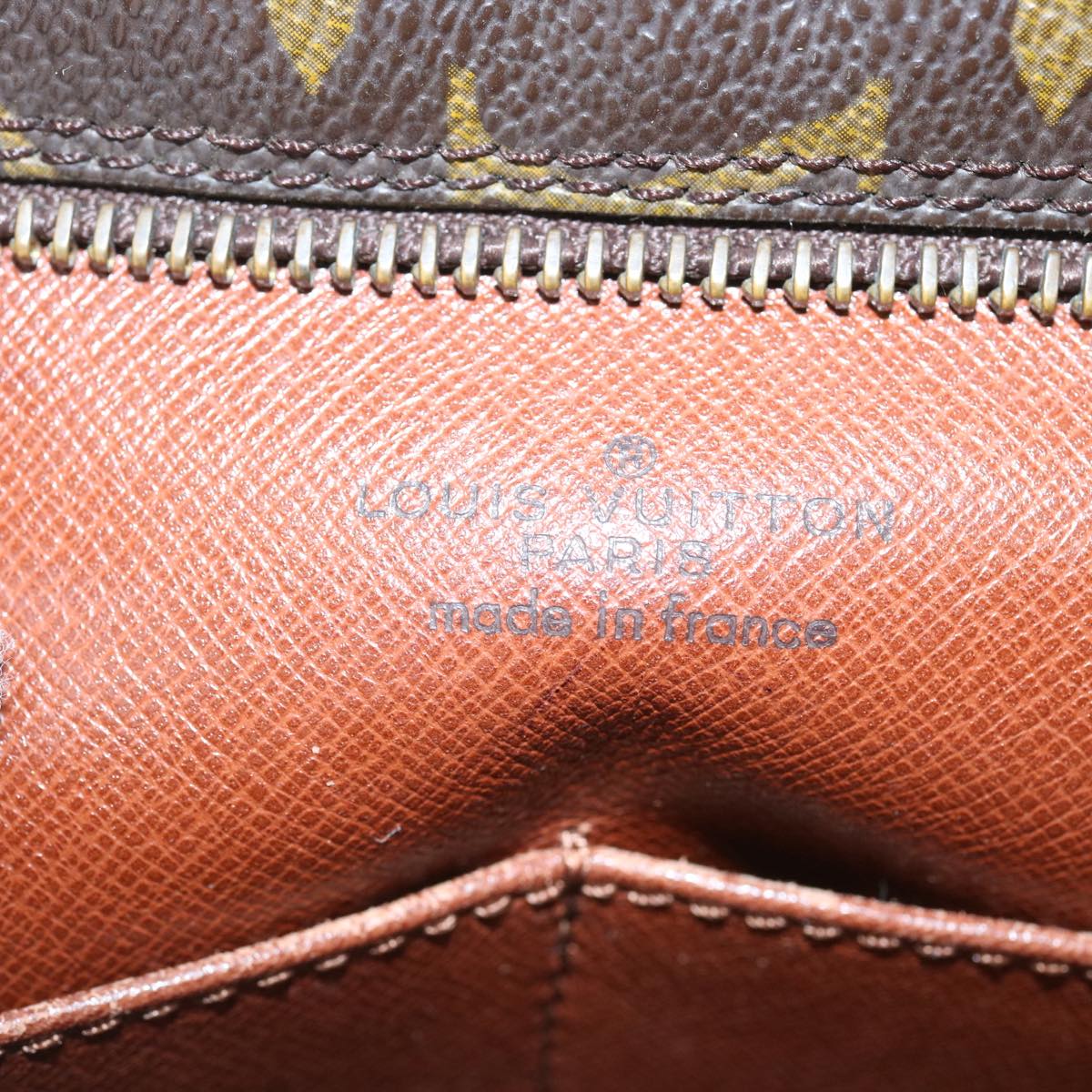 LOUIS VUITTON Monogram Compiegne 28 Clutch Bag M51845 LV Auth am5681
