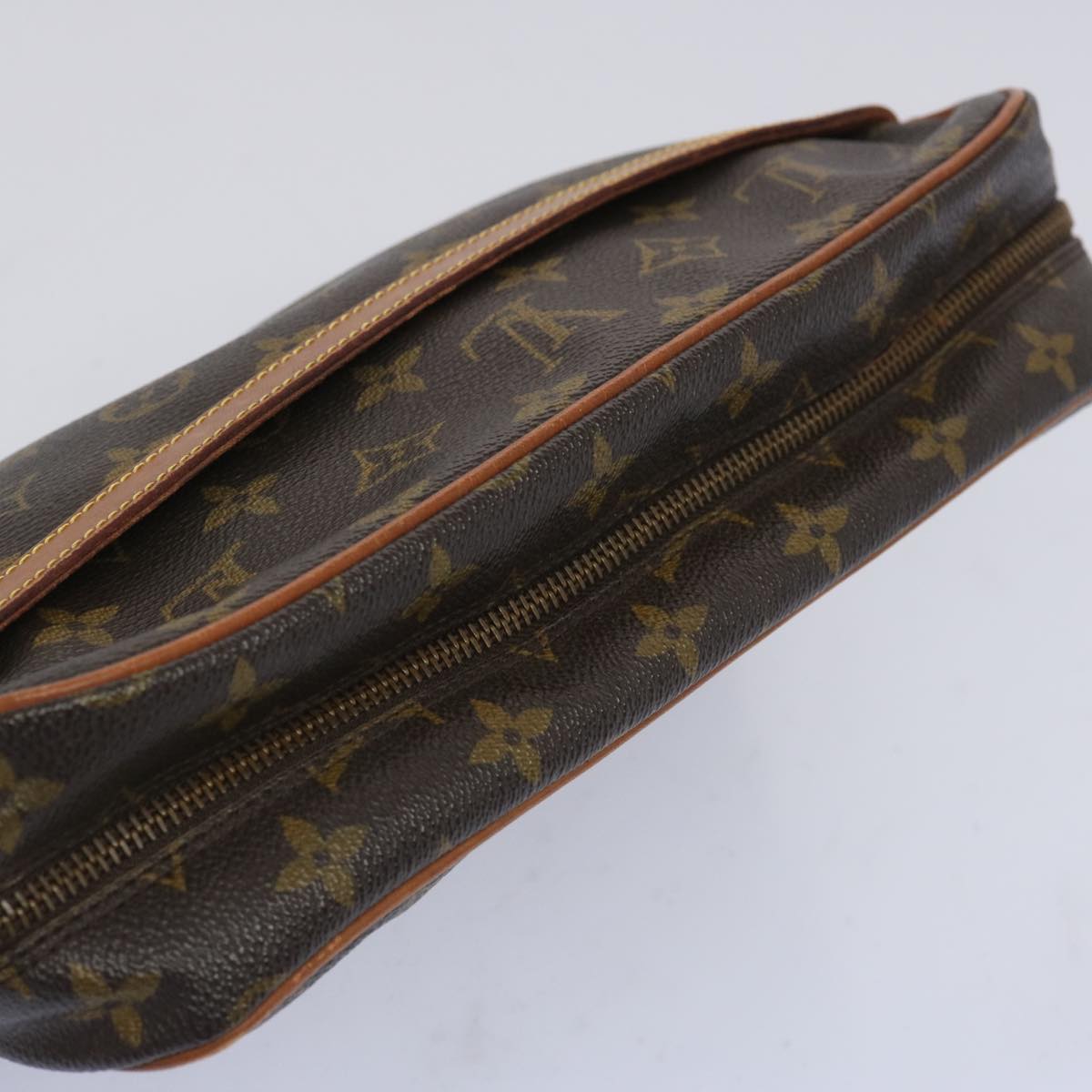 LOUIS VUITTON Monogram Compiegne 28 Clutch Bag M51845 LV Auth am5681