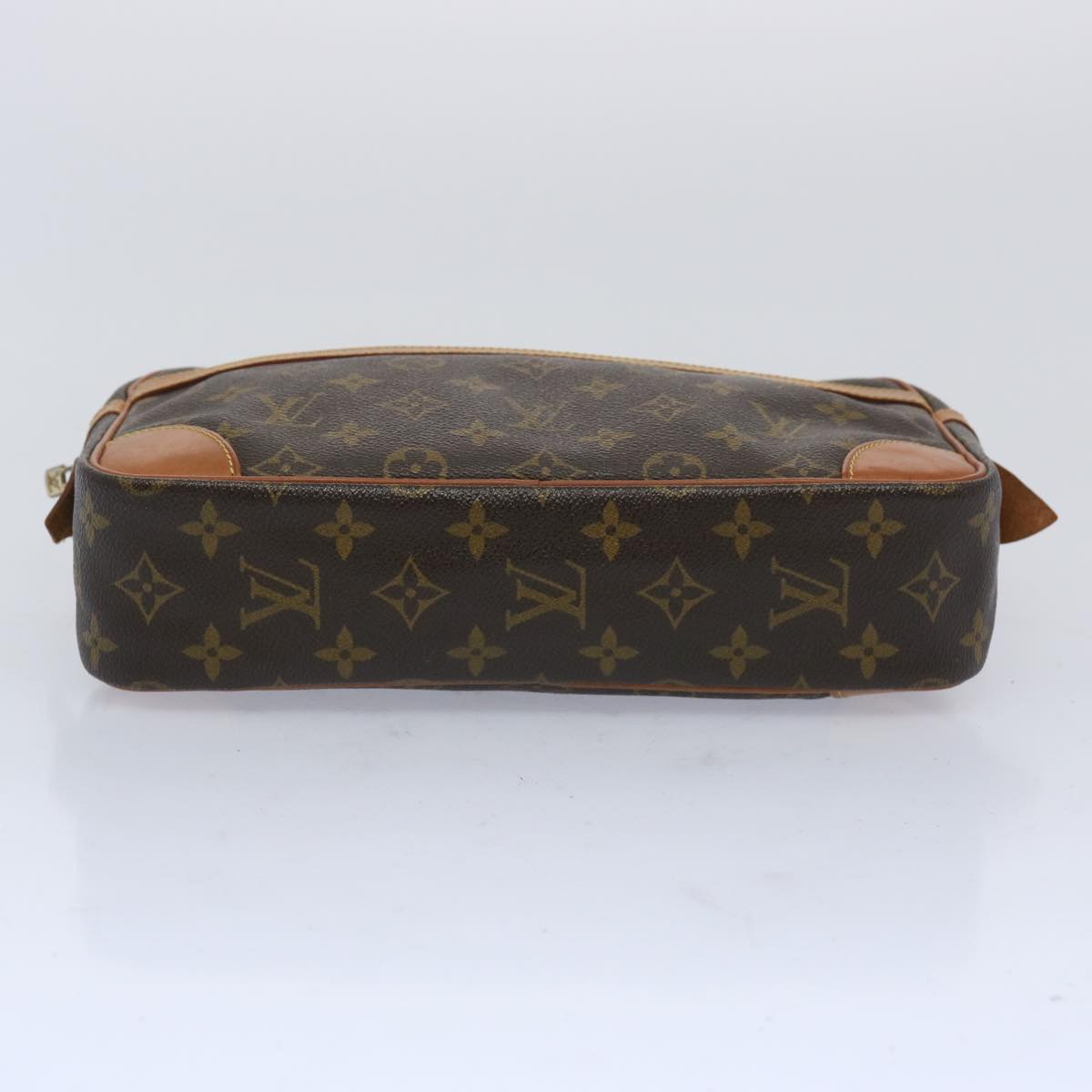 LOUIS VUITTON Monogram Compiegne 28 Clutch Bag M51845 LV Auth am5681