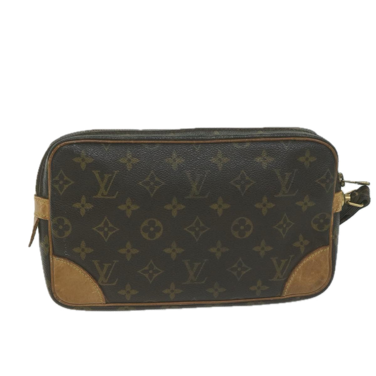LOUIS VUITTON Monogram Marly Dragonne GM Clutch Bag M51825 LV Auth am5743