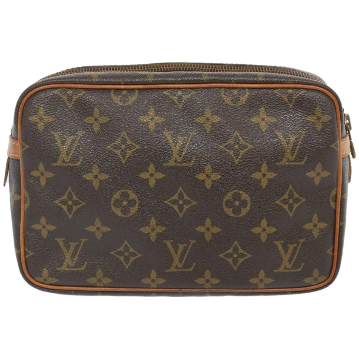LOUIS VUITTON Monogram Compiegne 23 Clutch Bag M51847 LV Auth am5783