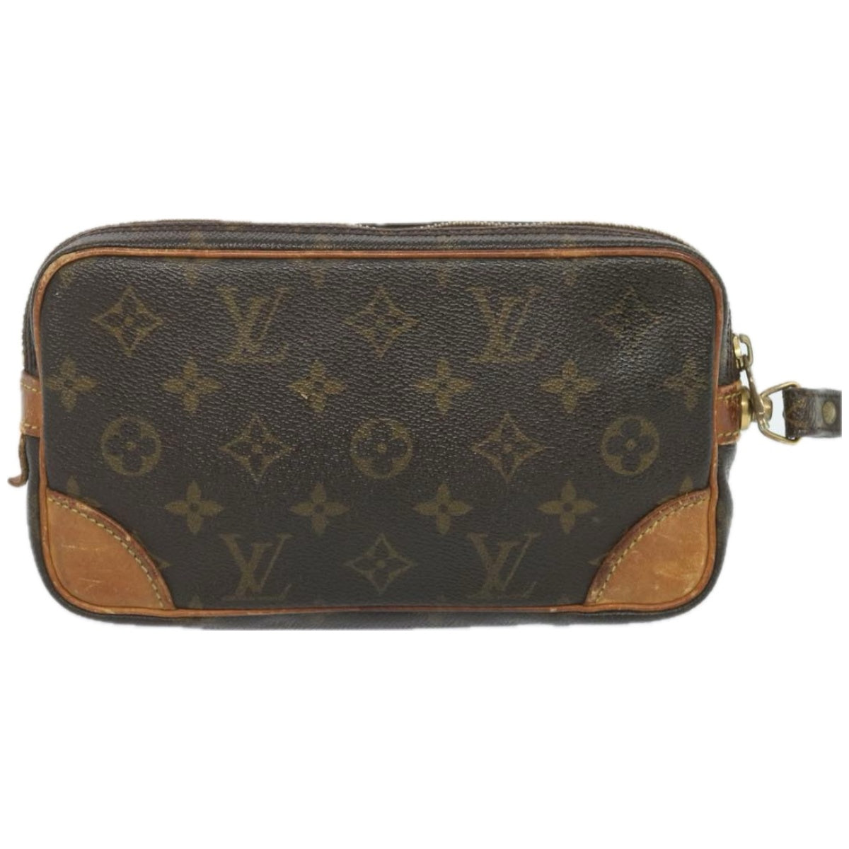 LOUIS VUITTON Monogram Marly Dragonne PM Clutch Bag M51827 LV Auth am5803