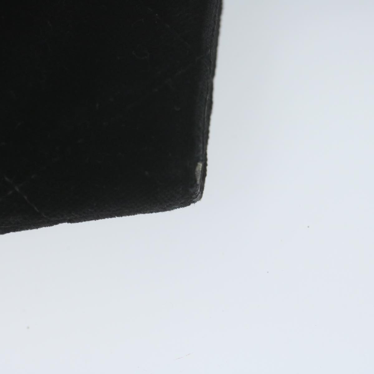 CHANEL Materasse Tote Bag Velor Standard Black CC Auth am5812
