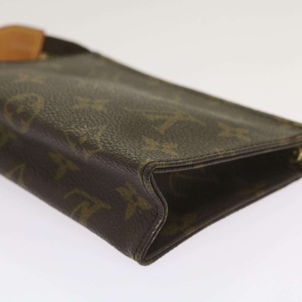LOUIS VUITTON Monogram Poche Toilette 15 Pouch M47546 LV Auth am5877