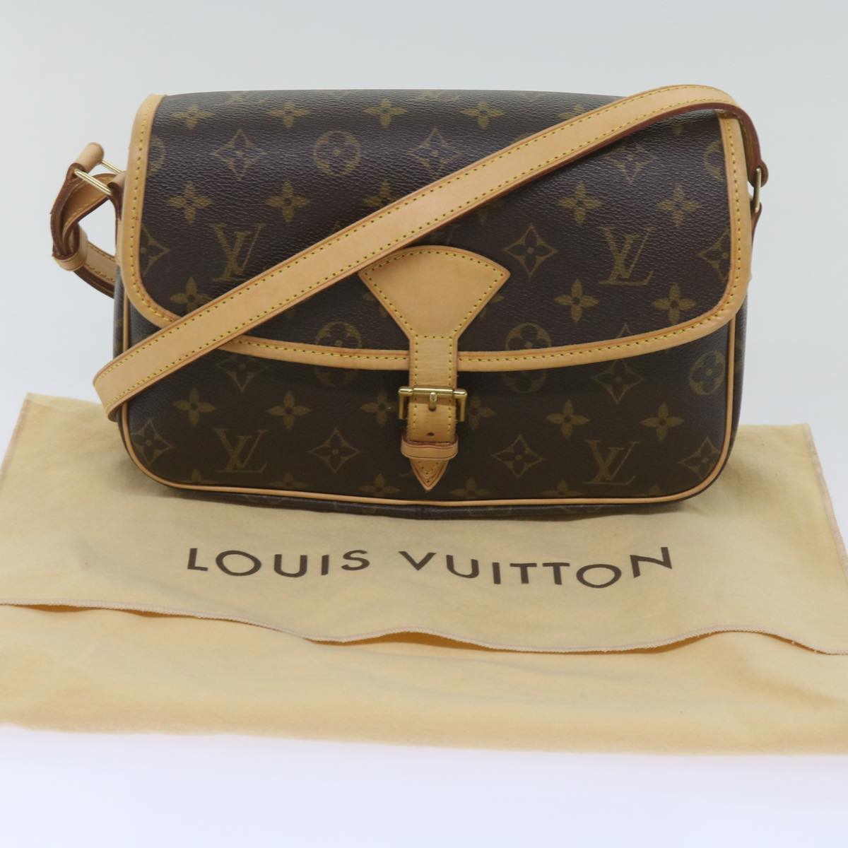 LOUIS VUITTON Monogram Sologne Shoulder Bag M42250 LV Auth am5899SAM