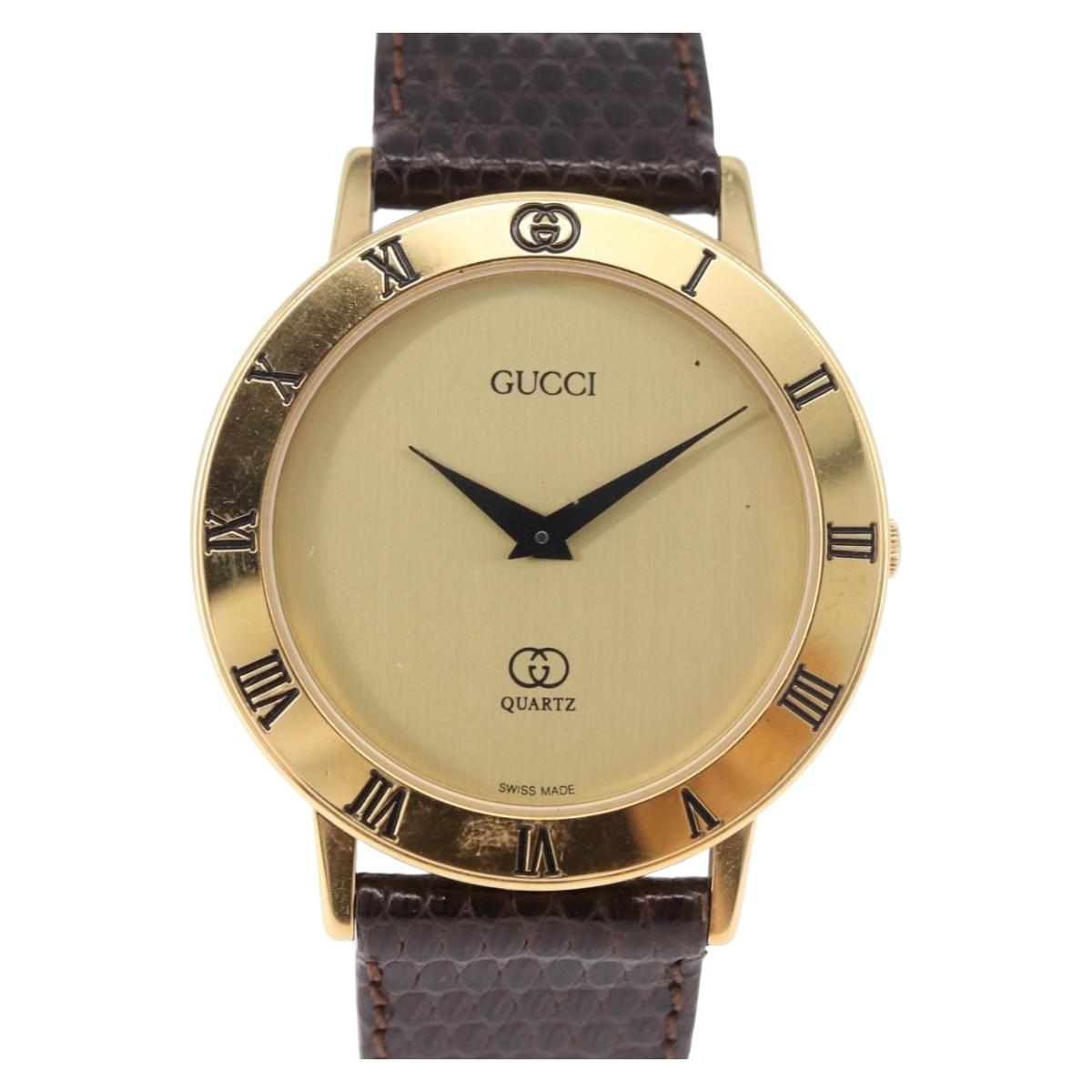 GUCCI Watches metal Gold 3001M Auth am5924