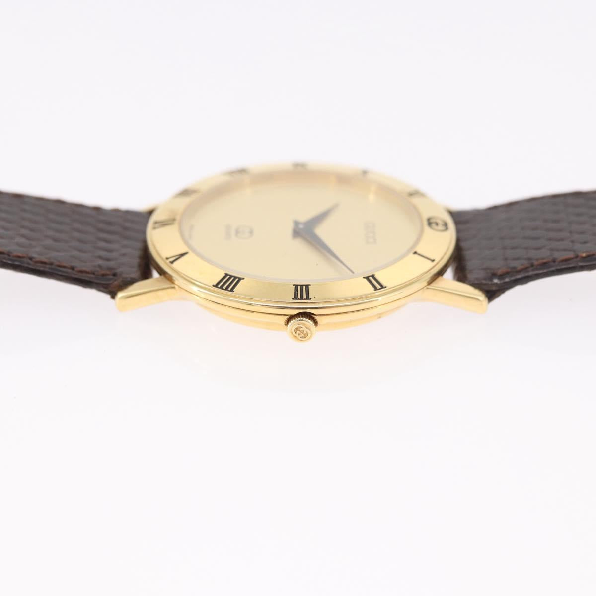 GUCCI Watches metal Gold 3001M Auth am5924