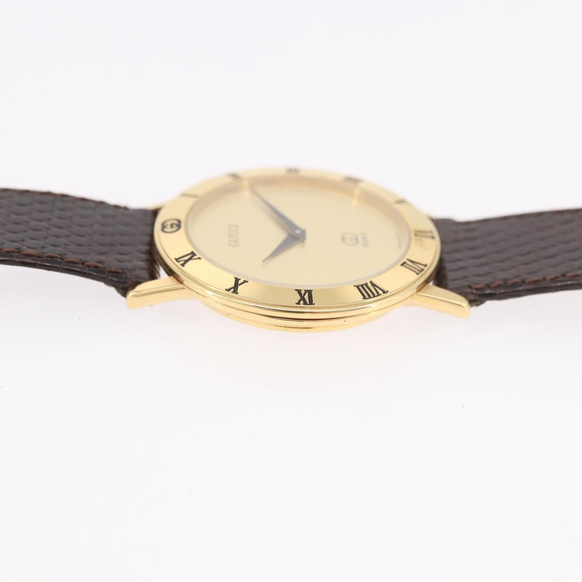 GUCCI Watches metal Gold 3001M Auth am5924