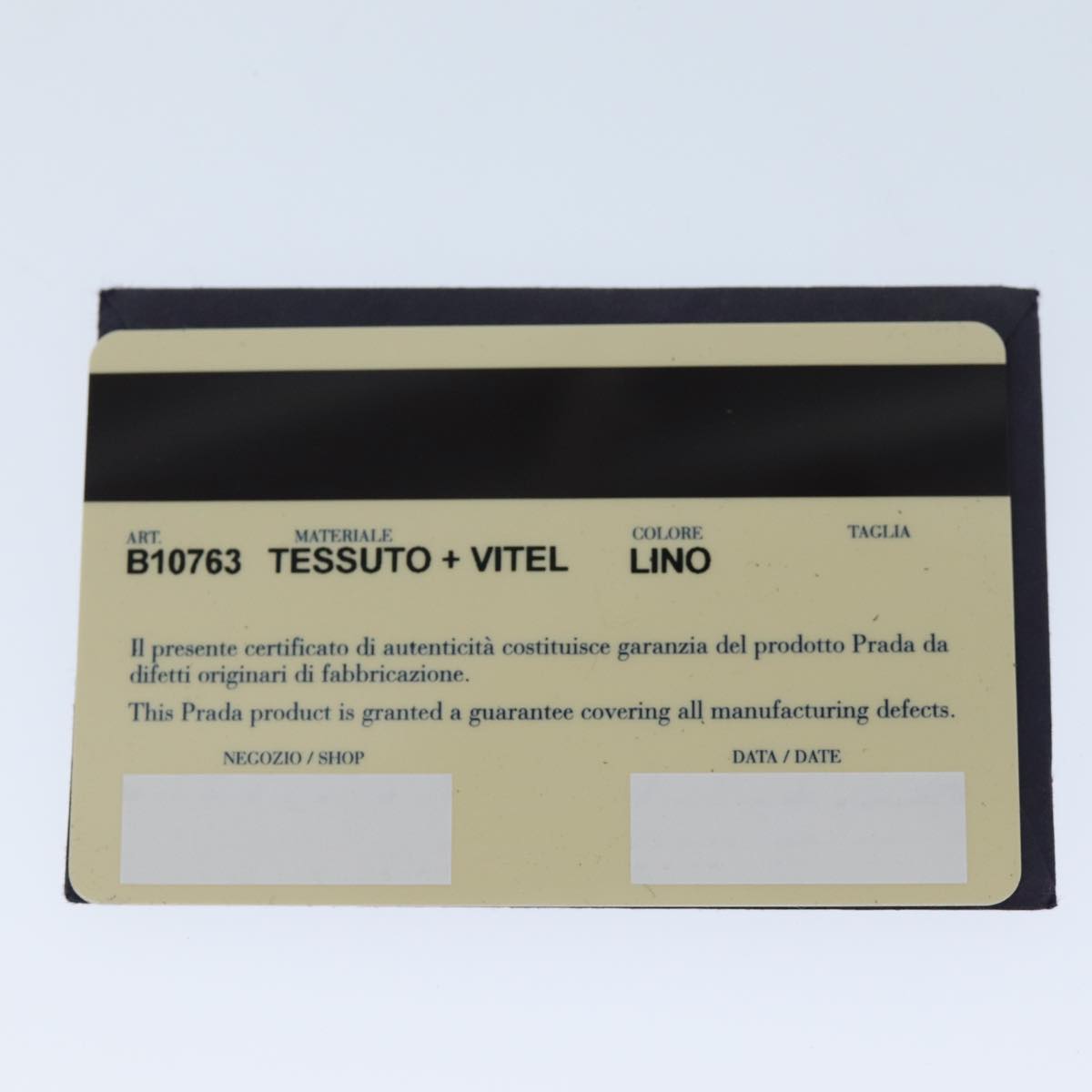 PRADA Shoulder Bag Nylon Beige Auth am6097