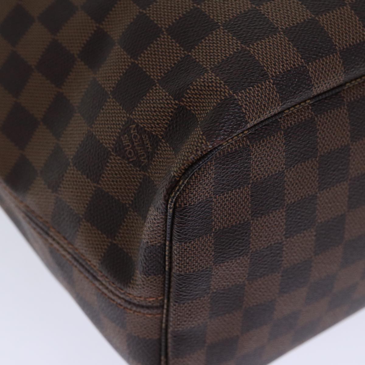 LOUIS VUITTON Damier Ebene Neverfull MM Tote Bag N51105 LV Auth am6117AV