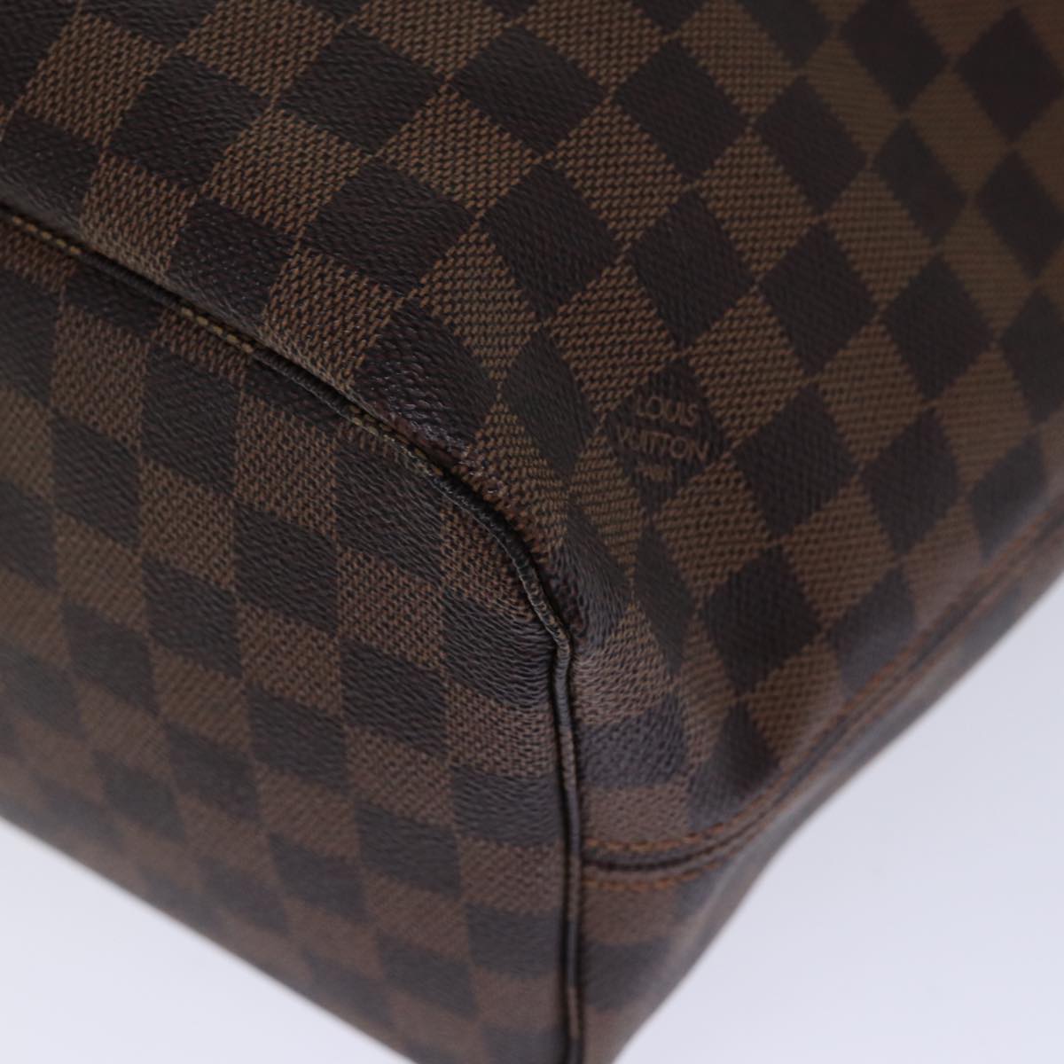 LOUIS VUITTON Damier Ebene Neverfull MM Tote Bag N51105 LV Auth am6117AV