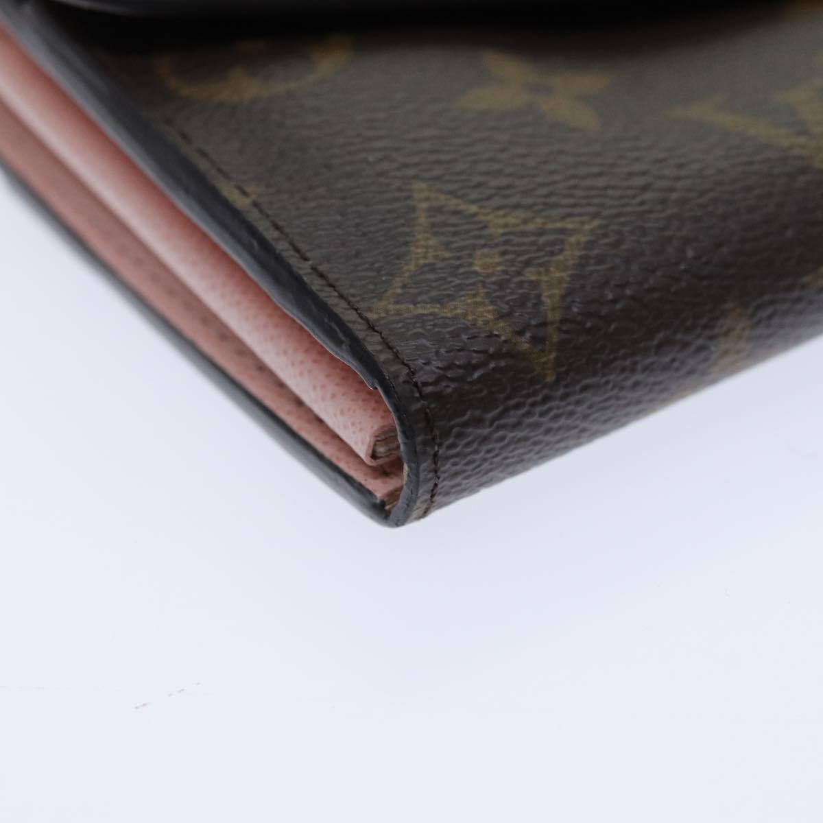 LOUIS VUITTON Monogram Portefeuille Sarah Rose Valerine M62235 LV Auth am6274