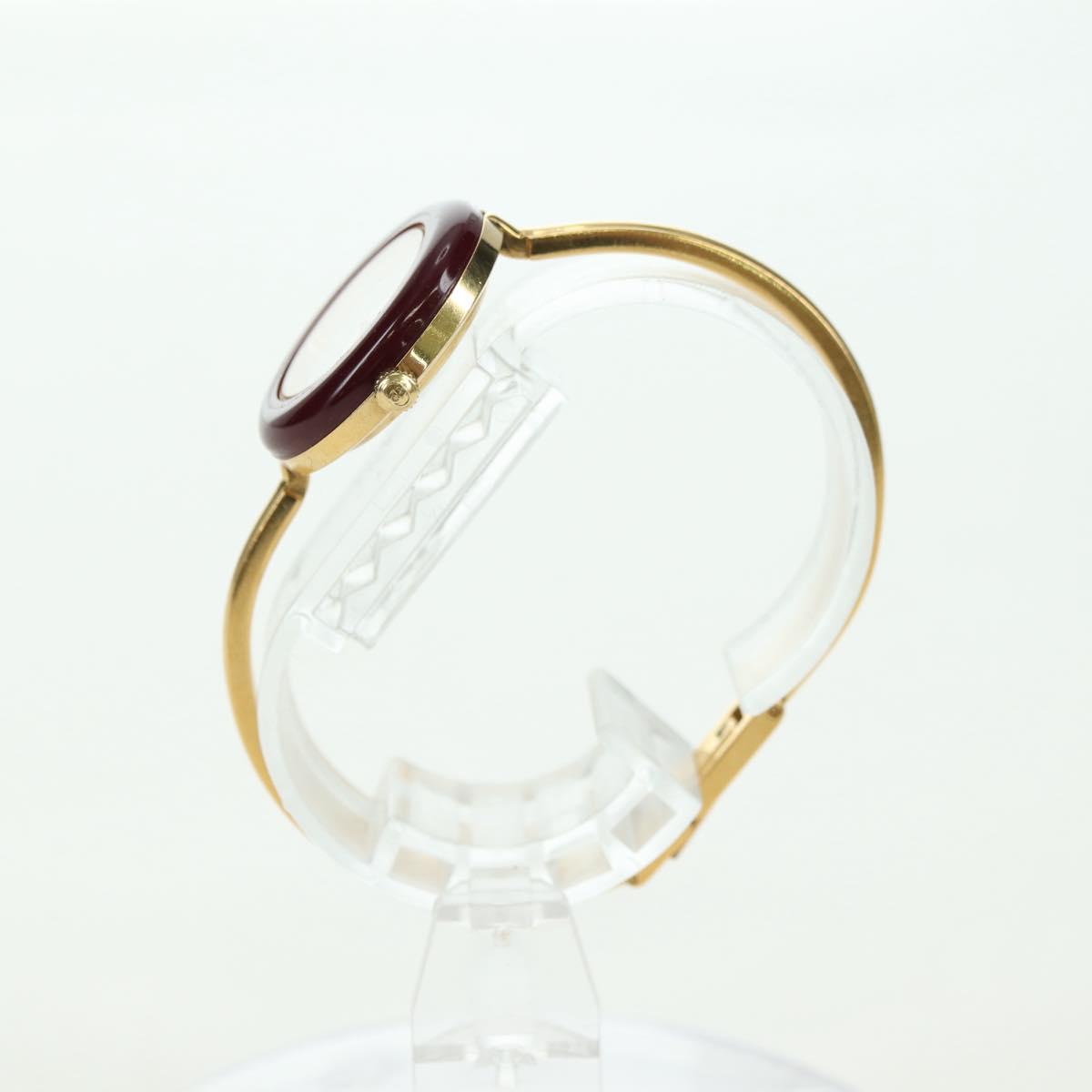 GUCCI Change Bezel Watches metal Gold Auth am6432M