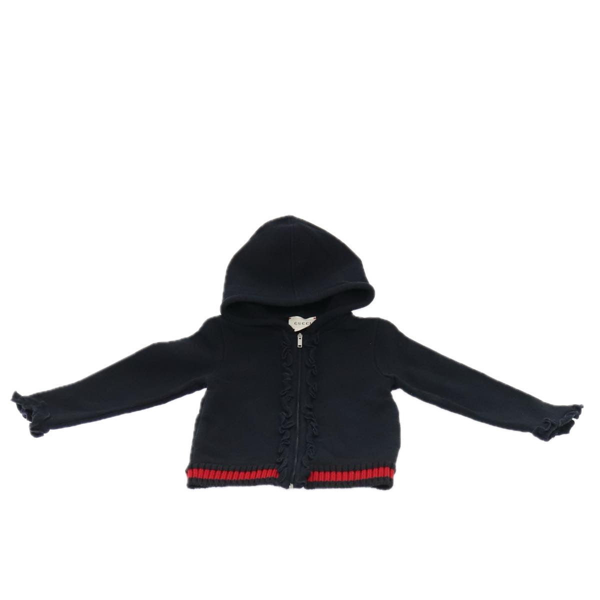 GUCCI Jacket Cotton Setup Navy Auth am6464