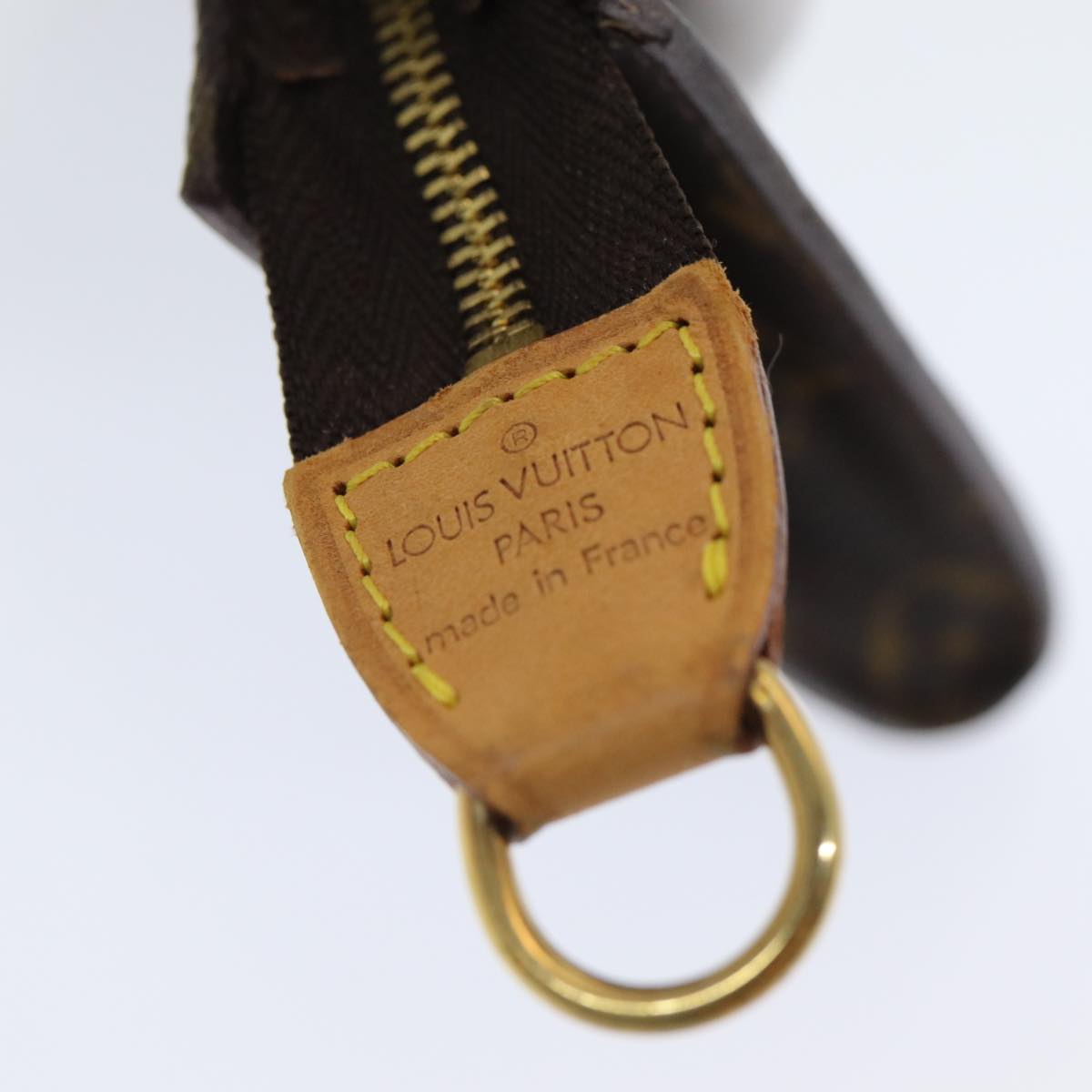 LOUIS VUITTON Monogram Bucket PM Pouch Accessory Pouch LV Auth am6516