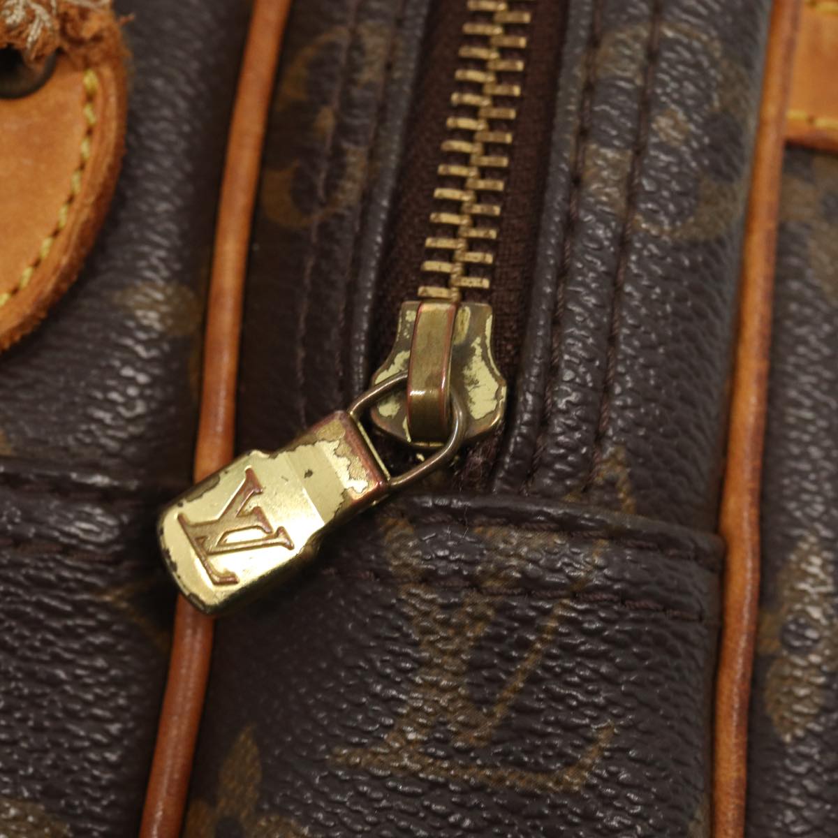 LOUIS VUITTON Monogram Reporter PM Shoulder Bag M45254 LV Auth am6563