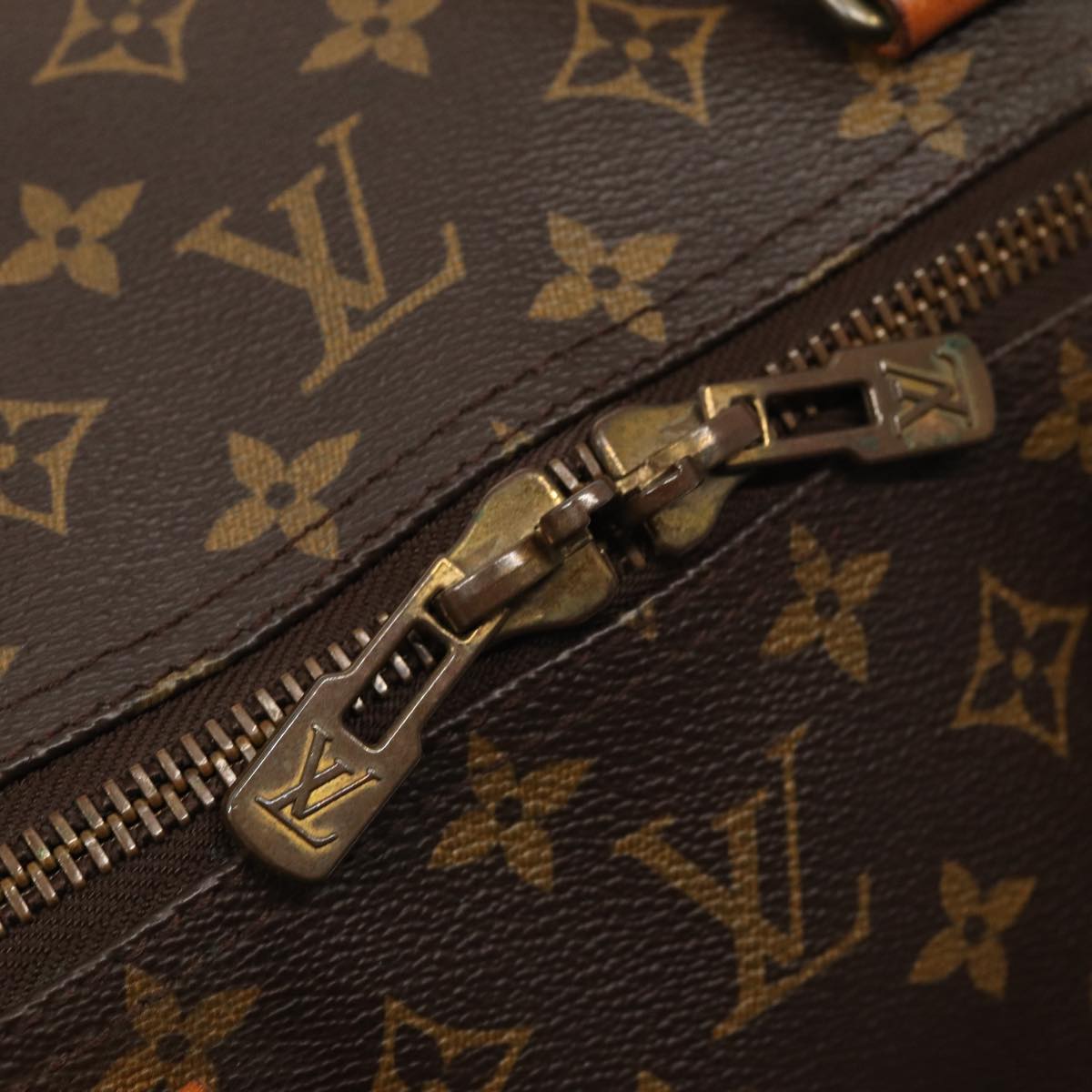 LOUIS VUITTON Monogram Keepall 60 Boston Bag M41422 LV Auth am6591