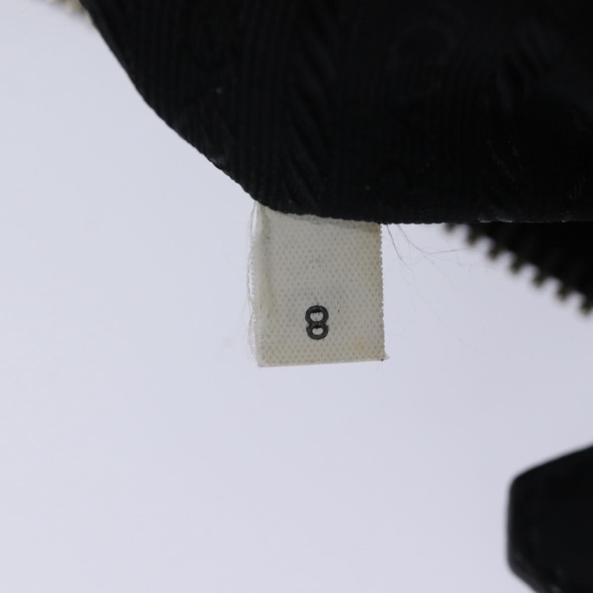 PRADA Shoulder Bag Nylon Black Auth am6640