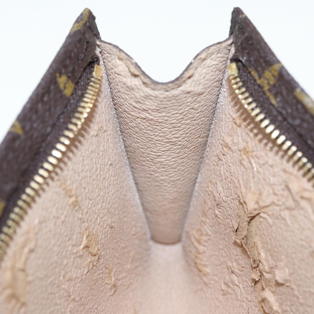 LOUIS VUITTON Monogram Bucket PM Accessory Pouch LV Auth am6740