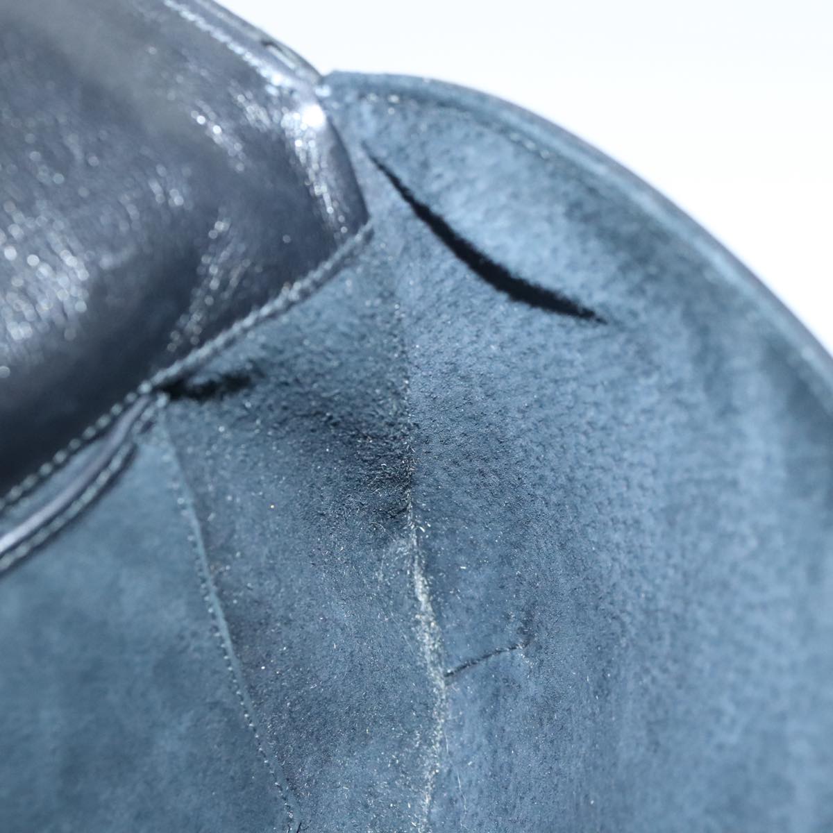 GUCCI Clutch Bag Leather Black Auth am6818