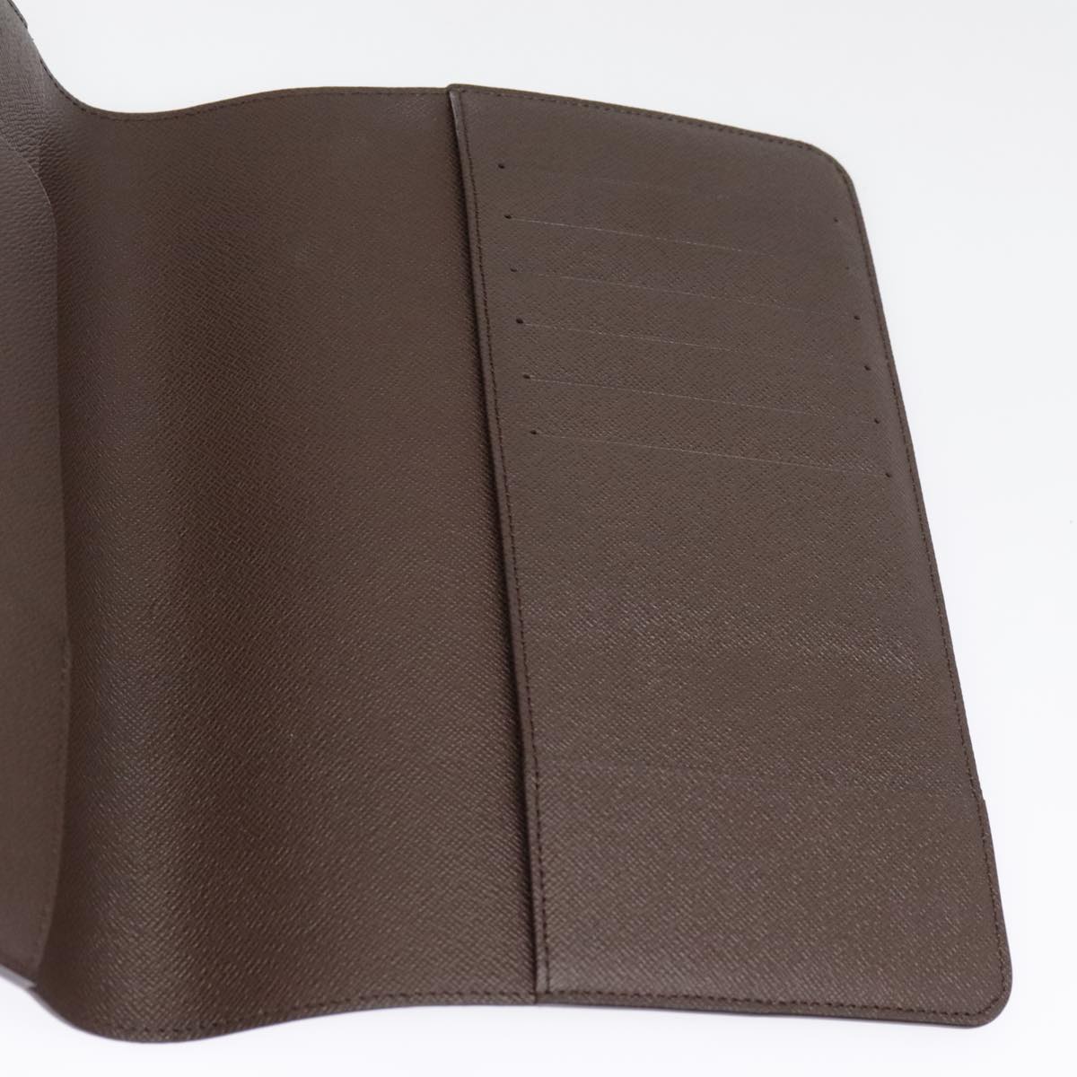 LOUIS VUITTON Damier Ebene Agenda Bureau Day Planner Cover R21065 Auth am6852V