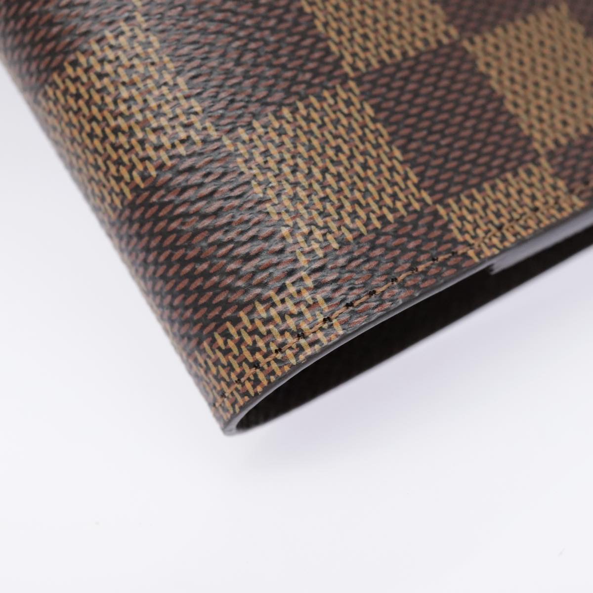 LOUIS VUITTON Damier Ebene Agenda Bureau Day Planner Cover R21065 Auth am6852V