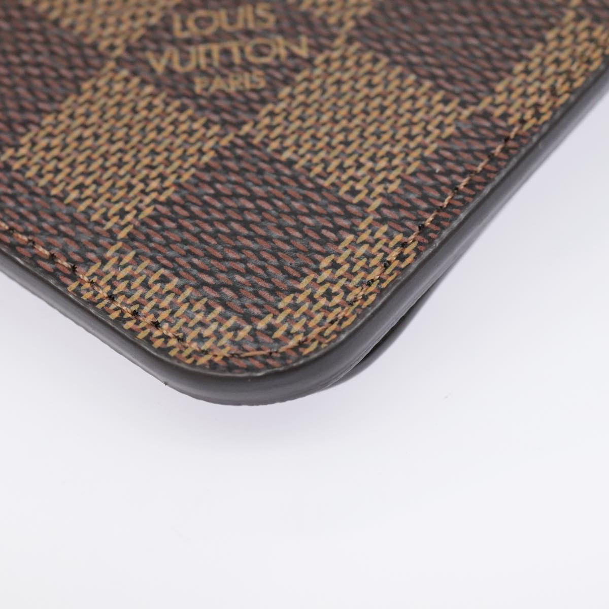LOUIS VUITTON Damier Ebene Agenda Bureau Day Planner Cover R21065 Auth am6852V