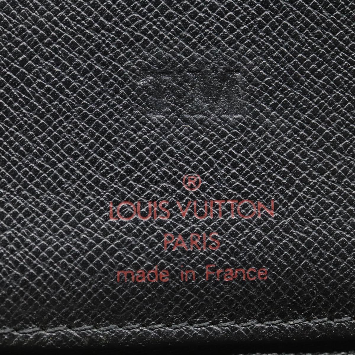 LOUIS VUITTON Epi Organizer De Voyage Travel Case SPO Black LV Auth am7001