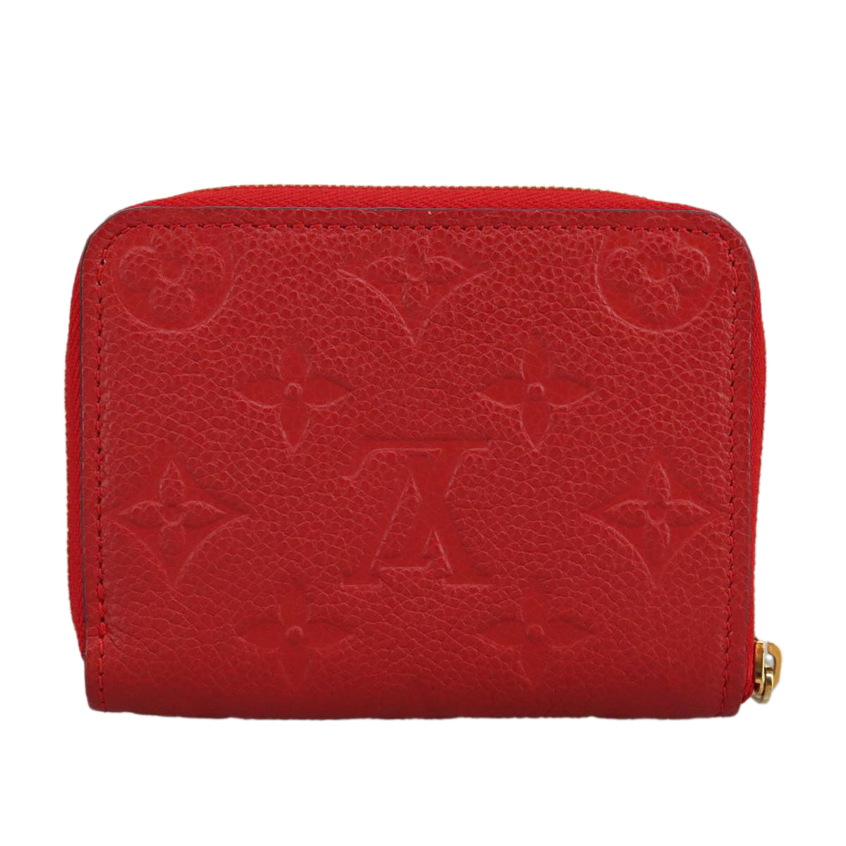 LOUIS VUITTON Monogram Empreinte Zippy Coin Purse Orian M60552 LV Auth am7102A