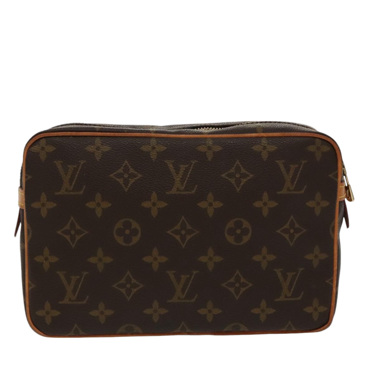 LOUIS VUITTON Monogram Compiegne 23 Clutch Bag M51847 LV Auth am7184