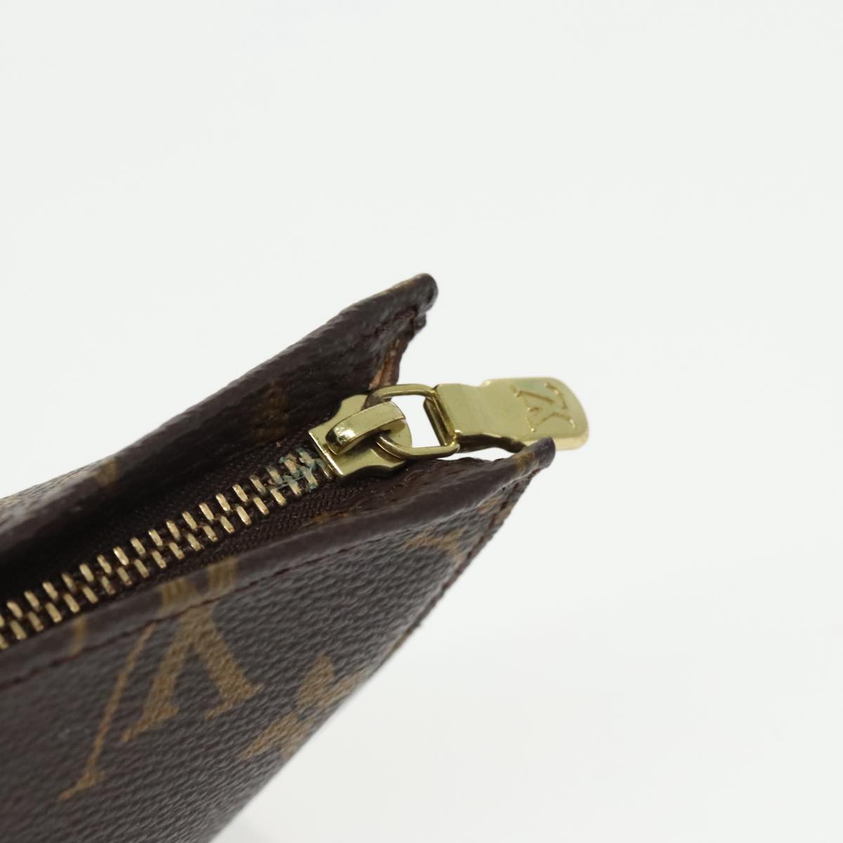 LOUIS VUITTON Monogram Bucket PM Accessory Pouch LV Auth am7229