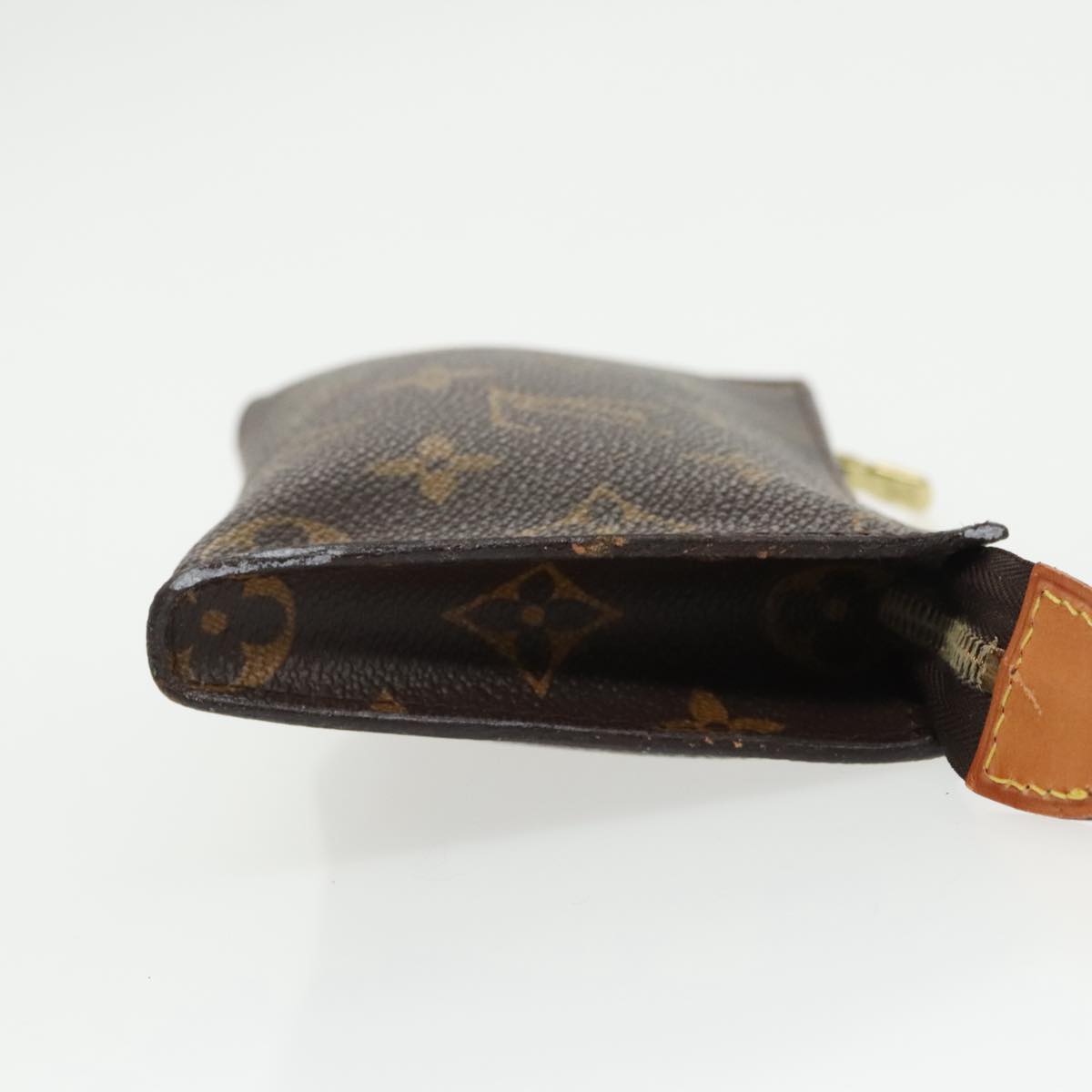 LOUIS VUITTON Monogram Bucket PM Accessory Pouch LV Auth am7229